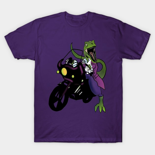 PURPLE RAPTOR T-Shirt by erikburnham